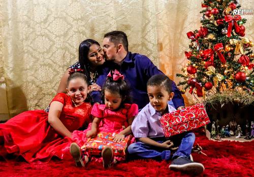 FAMÍLIA de  Natal em Família - Sarah Regina & Sebastião Wagner