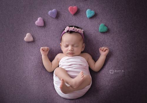 Newborn de Ensaio Newborn da Maria Julia