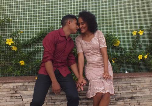 Casamento em cartório de Larícia e Genilton