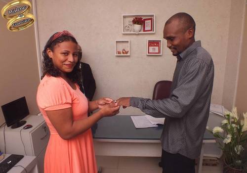 Casamento em cartório de Mislene e Francisco