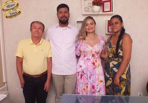 Casamento em cartório de Ellen e Ivan