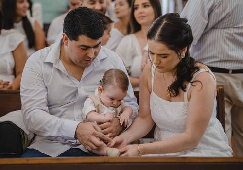 Batismo de Batismo do Nicolas na Igreja Matriz em São Gotardo