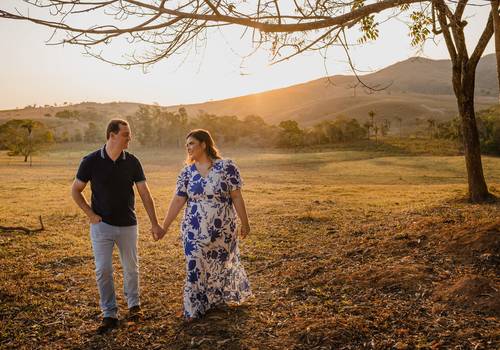 Pré Wedding de Ensaio do Casal Mariana & Ismael no Rio Paranaíba