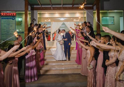 Casamento  de Casamento da Elionay e Danilo na Igreja Presbiteriana de São Gotardo