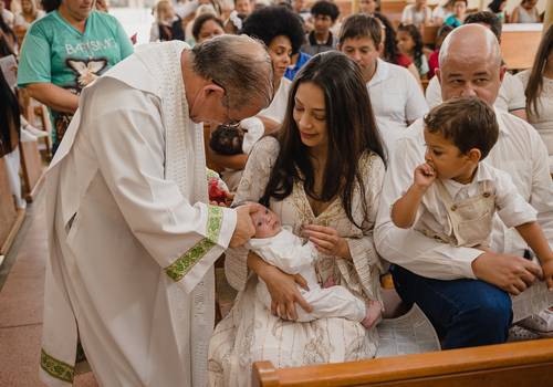 Batismo de Batismo do Francisco na Igreja Nossa Senhora de Fátima