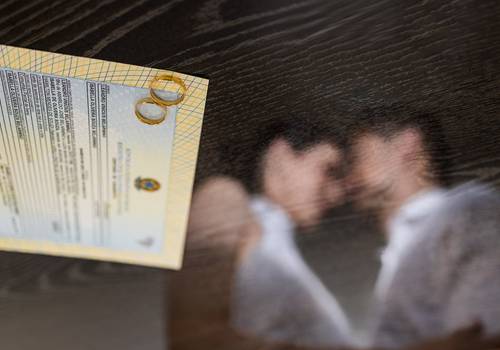 Civil de Casamento Civil da Isabella e Leandro no Cartório em São Gotardo