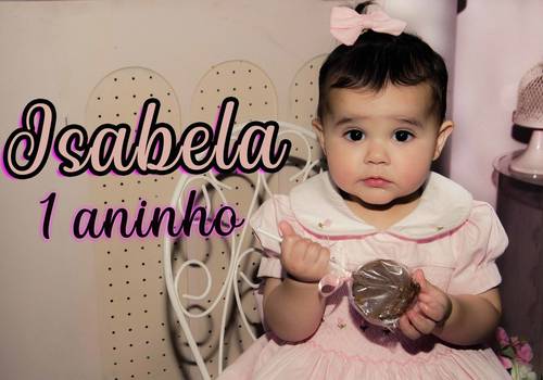 Aniversário de Isabela 1 aninho