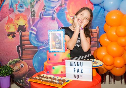 Aniversário de Manu fez 9 anos