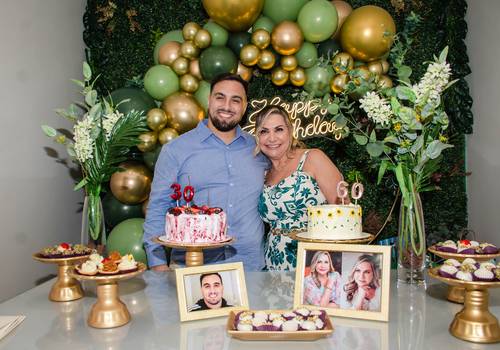 Aniversário de Cecília e Álvaro