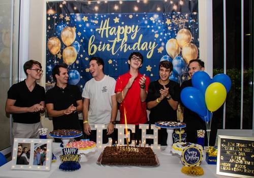 Aniversário de Dudu, Rique, Lucas