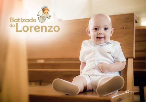 Batizado de Batismo do Lorenzo