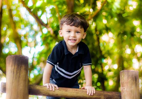 Ensaio Externo de Gabriel 2 aninhos