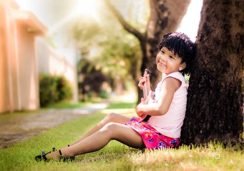 Ensaio Externo de Alice 5 aninhos