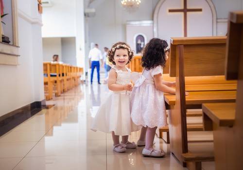 Batizado de Batizado Clara e Livia