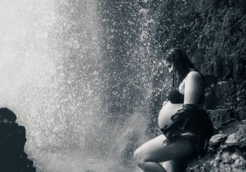 Gestante de A Espera da Maya