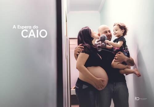 Gestante de A Espera do Caio