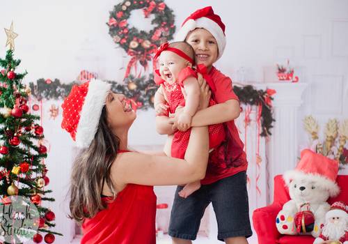 Ensaios Infantis de Ensaio de Natal - Beatriz