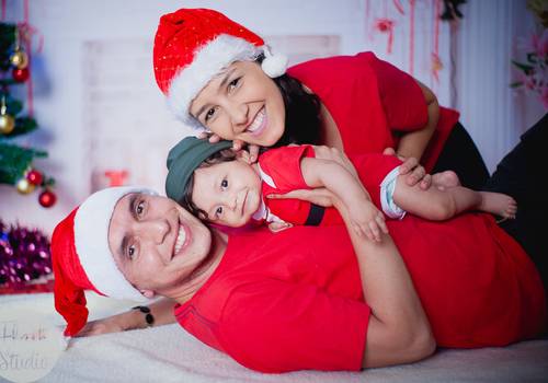 Ensaios Infantis de Ensaio de Natal - Arthur