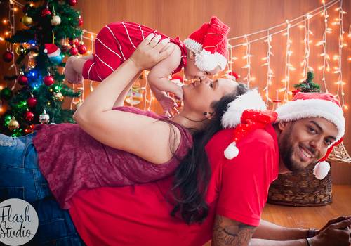 Ensaios Infantis de Ensaio de Natal da Manu