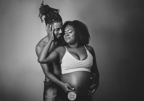 Gestante, Parto e Newborn de Ensaio Gestante - Carina