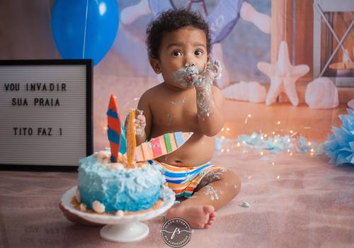 Ensaios Infantis de Tito - Smash The Cake