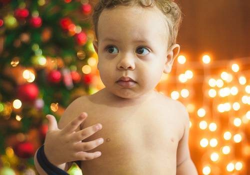 Ensaios Infantis de Arthur - Ensaio de Natal