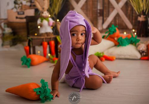 Ensaios Infantis de Ensaio de Páscoa - Aurora