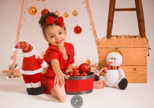 Ensaios Infantis de Lorena - Ensaio de Natal