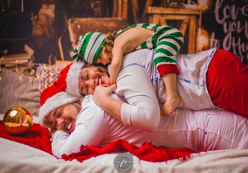 Ensaios Infantis de Manu - Ensaio de Natal