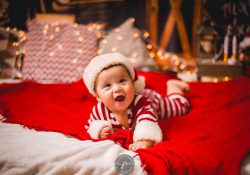 Ensaios Infantis de Arthur - Ensaio de Natal