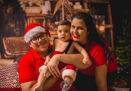 Ensaios Infantis de Guilherme - Ensaio de Natal