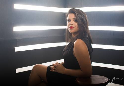 Ensaios de Luz, Camera, Mulher - Fê Caetano