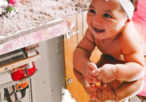 Mêsversario de Ensaio mesversário - Julia 5 meses