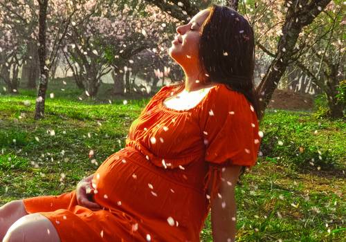 Gestante de Ensaio Gestante - Vem Mariana