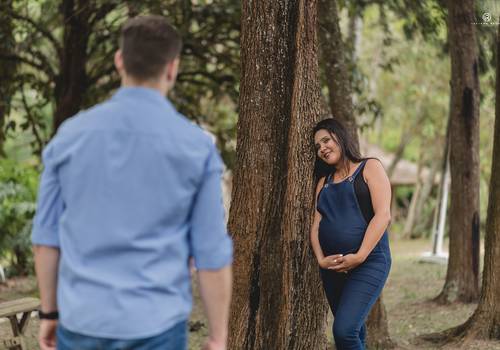Ensaio de Gestante de Fotografia de Gestante - Jonatas e Nathália