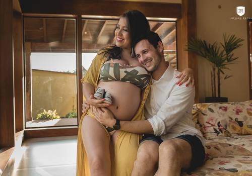 Ensaio de Gestante de Marcel e Aline