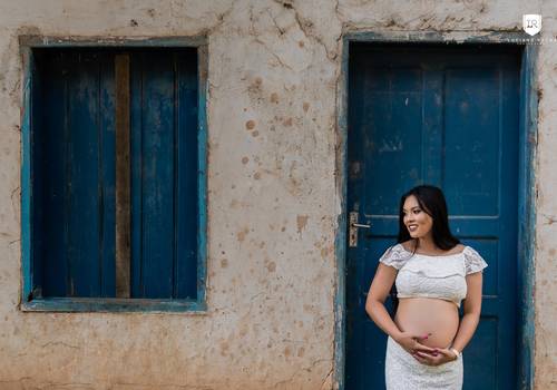 Ensaio de Gestante de Jaqueline Kaori a espera do Théo Yuri