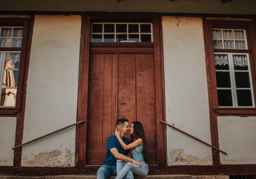 Casal de Ingrid e Heron 