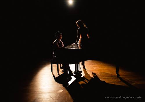 Ensaios  de Leticia e Yuri