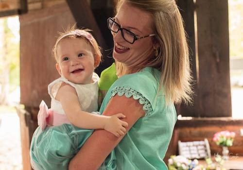 Crianças de Carolina 1 ano