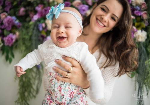 Crianças de Manuela 3 meses