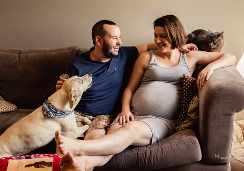 Gestante de Esperando o Francisco