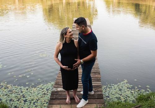 Gestante de Esperando a Cecília