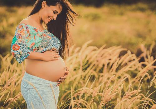 Ensaio Gestante de Lavínia