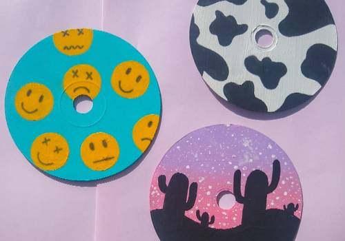 Artesanato de Cd's personalizados