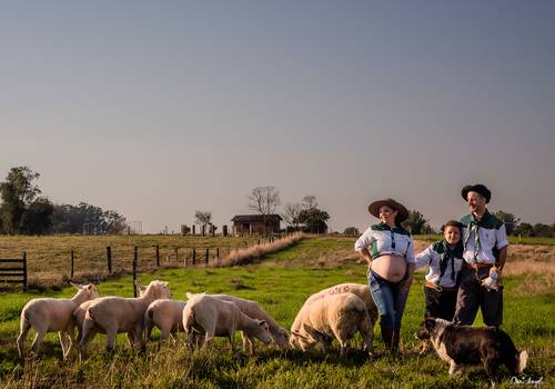 Ensaio Gestante de Tamires + Wilian + Pedro + Enrico