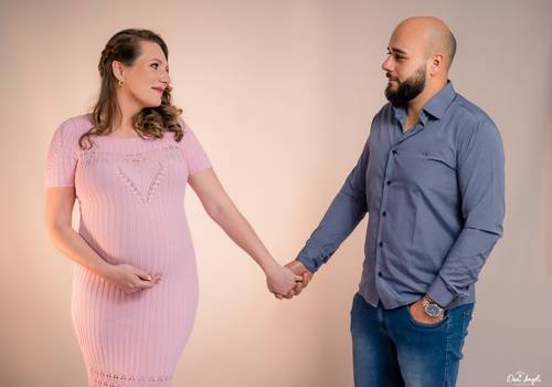 Ensaio Gestante de Taís + Jonathan + Francisco