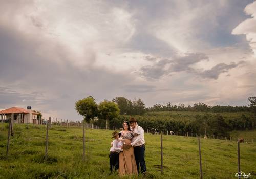 Ensaio Gestante de Letícia + Márcio + Moisés + Maria Antônia 