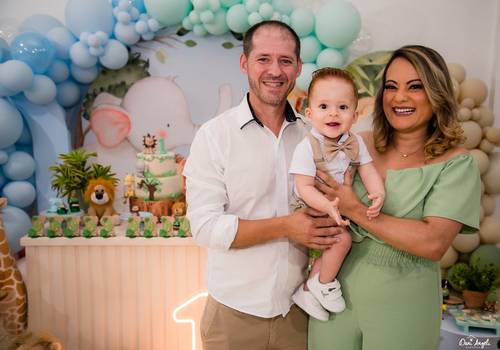 Aniversário Infantil de 1º Ano Henry Gael