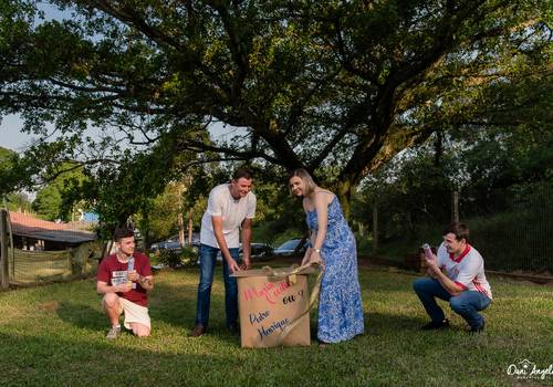 Documental de Família de Chá Revelação Flávia e Itamar